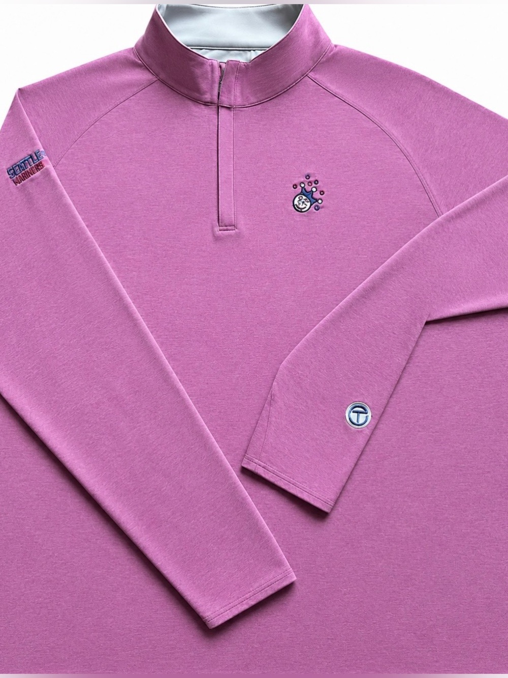 SCOTTY CAMERON GALLERY Circle T  Jackpot Johnny 1/4 Zip Golf Pullover XXL Pink